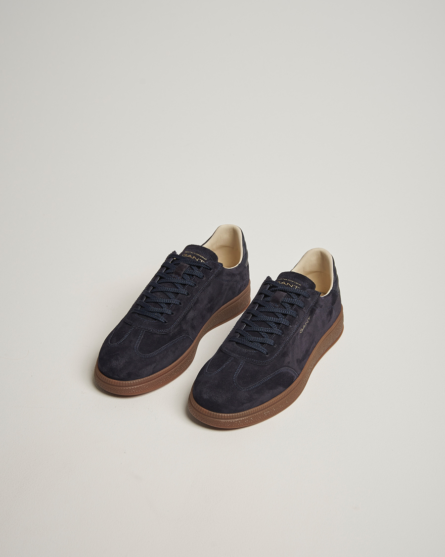 Herr | Sneakers | GANT | Cuzmo Suede Sneaker Marine