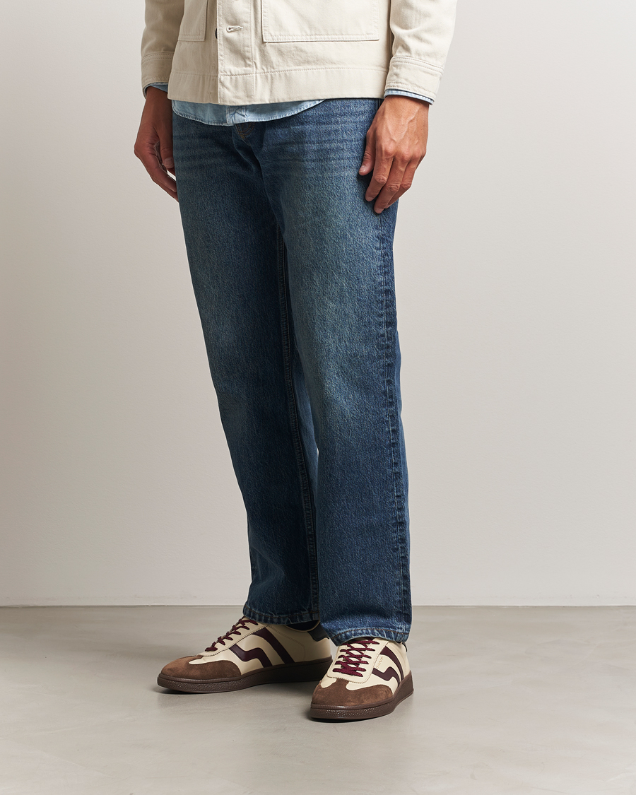 Herr | Sneakers | GANT | Cuzmo Leather/Suede Sneaker Ivory/Brown