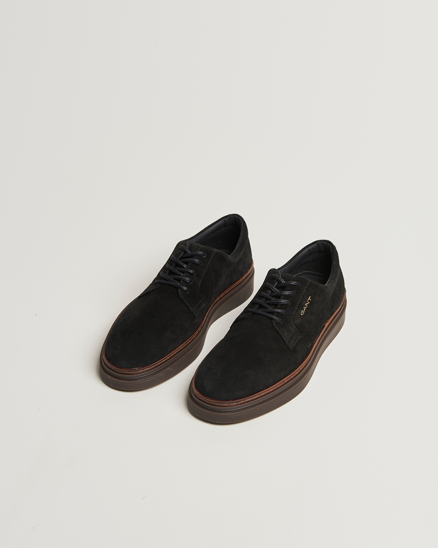 Herr | Sneakers | GANT | Kinzoon Suede Derby Sneaker Black
