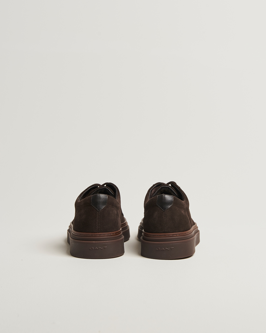 Herr | Sneakers | GANT | Kinzoon Suede Derby Sneaker Espresso Brown