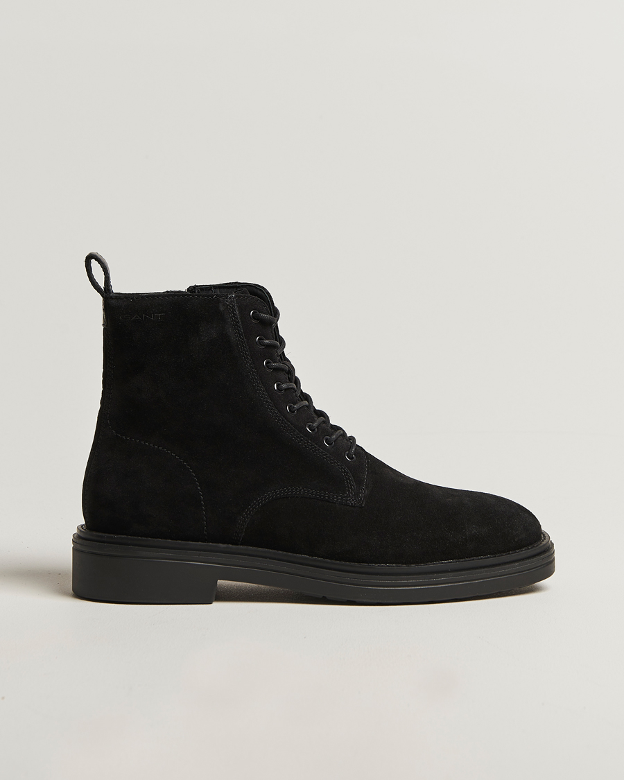 Herr | Kängor | GANT | Boggar Suede Boot Black