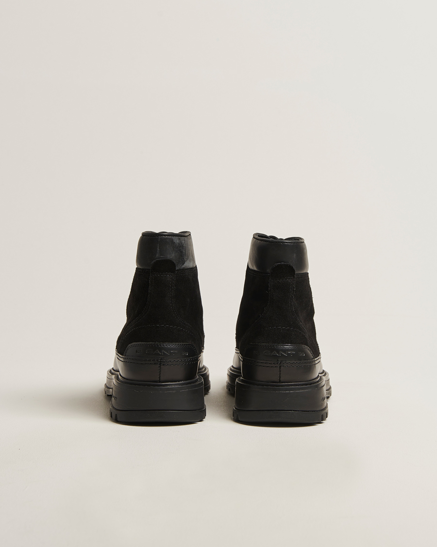 Herr | Kängor | GANT | Clafton Felt Lined Suede Boot Black