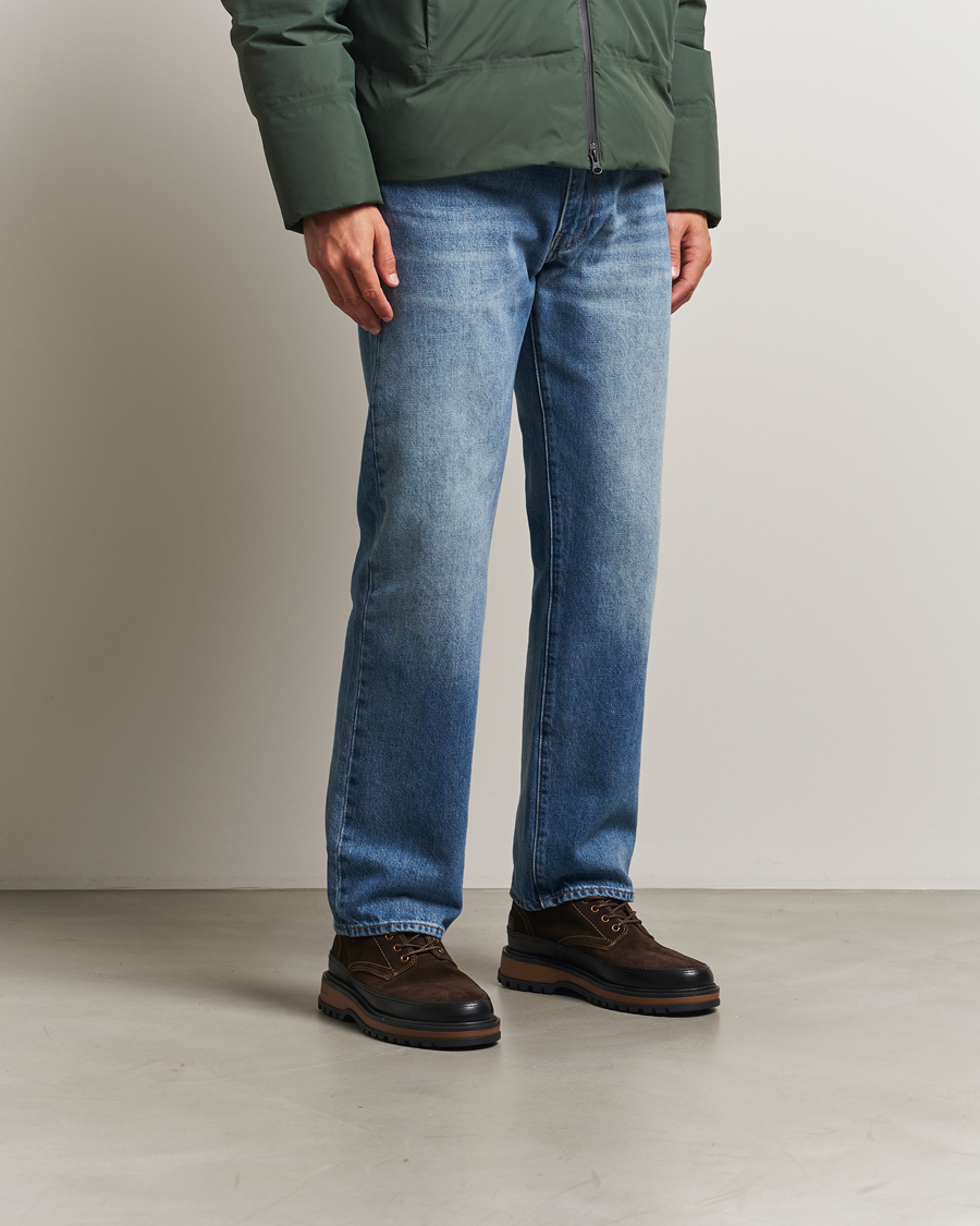 Herr | Kängor | GANT | Clafton Felt Lined Suede Boot Dark Brown