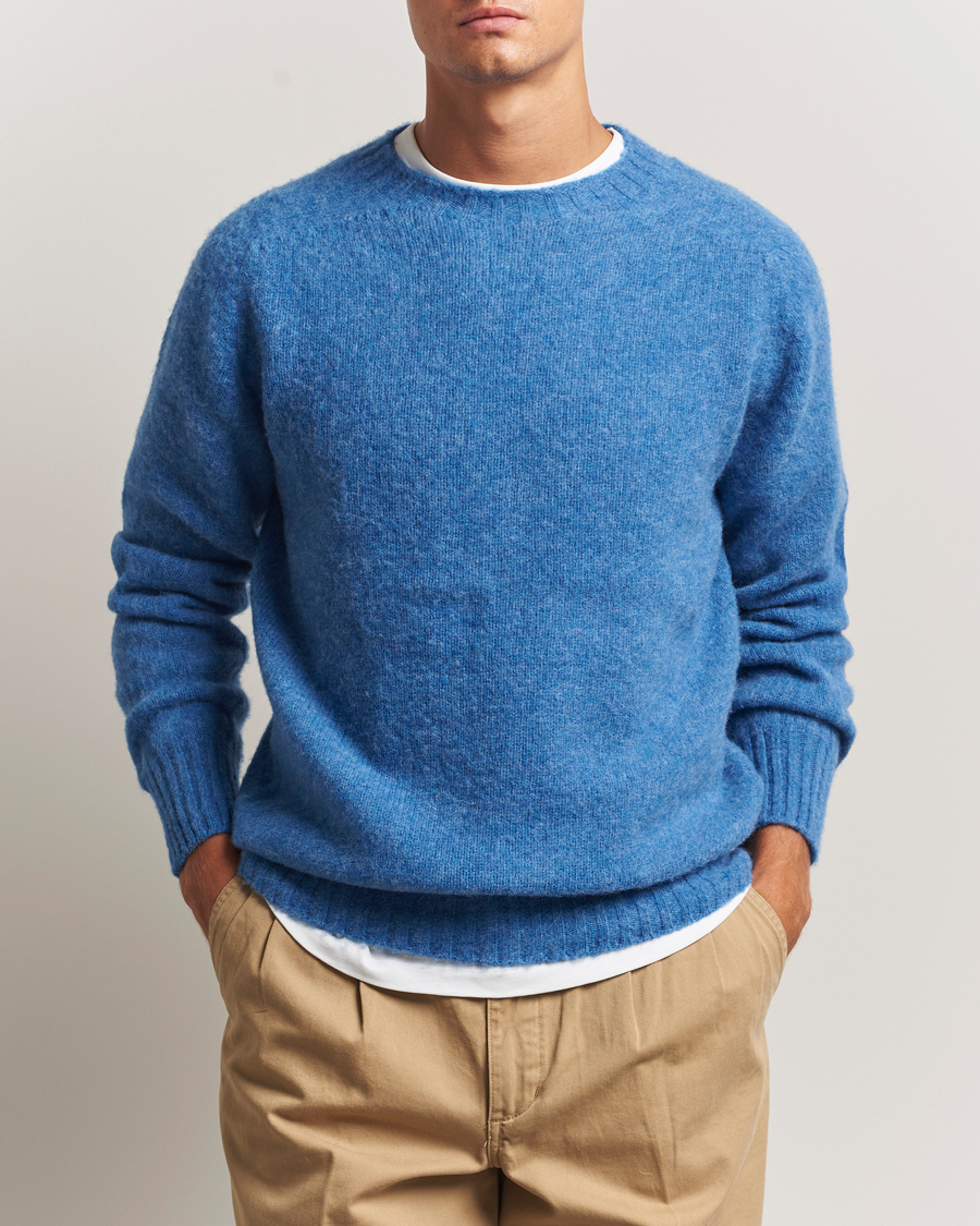 Herr | Tröjor | Howlin' | Brushed Wool Sweater Apollo