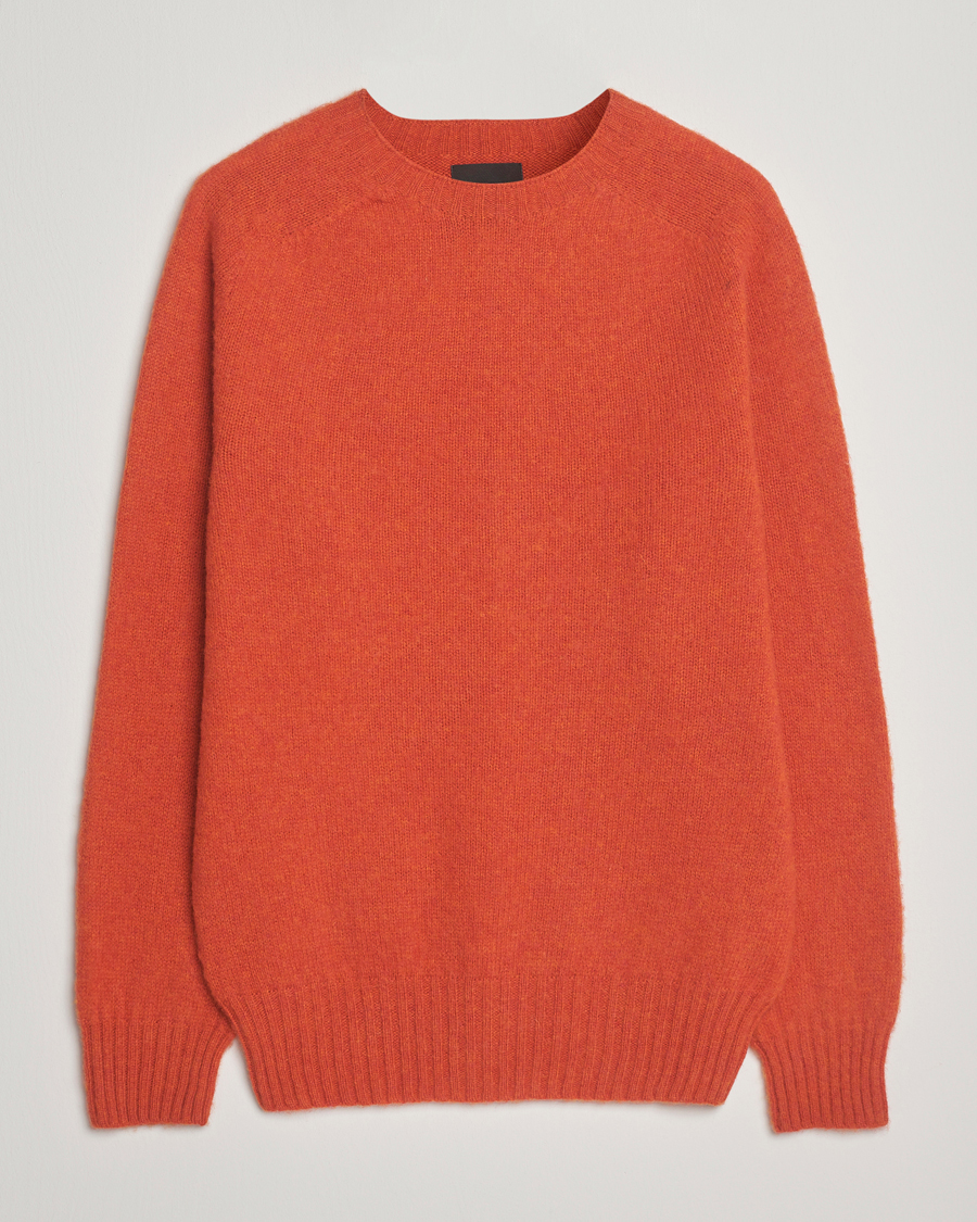 Herr | Tröjor | Howlin' | Brushed Wool Sweater Spiced