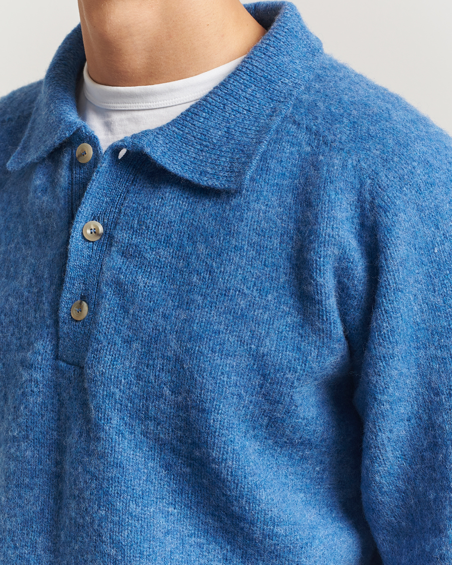 Herr | Tröjor | Howlin' | Brushed Wool Polo Apollo
