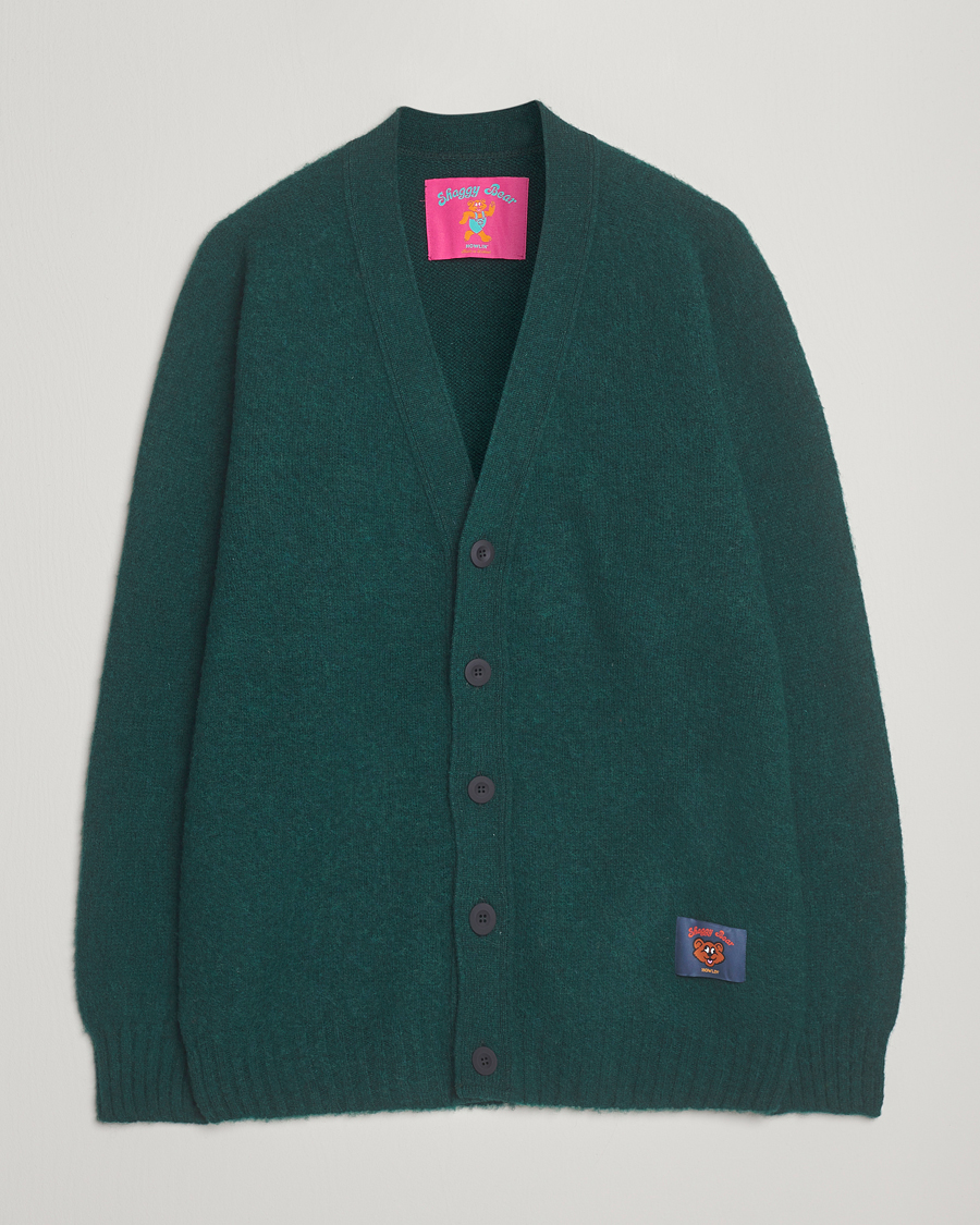Herr | Tröjor | Howlin' | Shaggy Bear Cardigan Forest