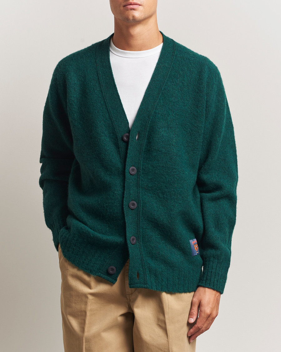 Herr | Tröjor | Howlin' | Shaggy Bear Cardigan Forest