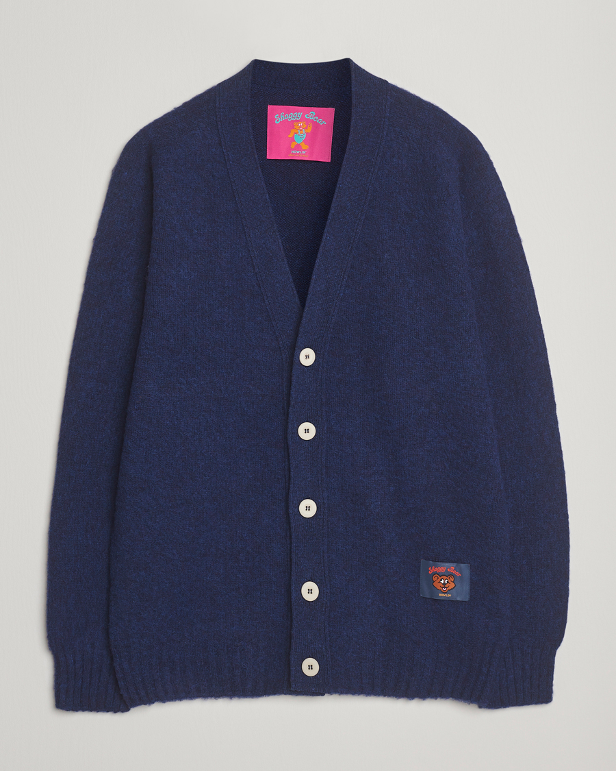 Herr | Tröjor | Howlin' | Shaggy Bear Cardigan Magic Blue