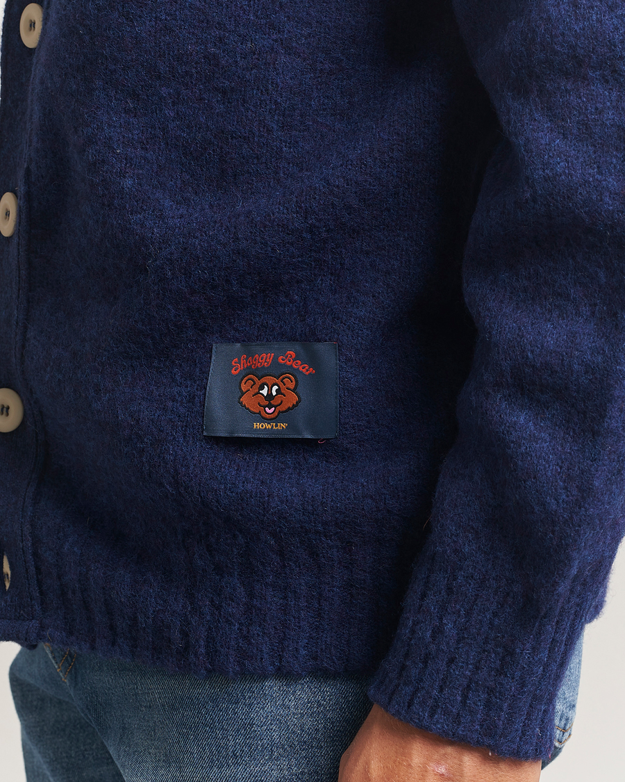 Herr | Tröjor | Howlin' | Shaggy Bear Cardigan Magic Blue