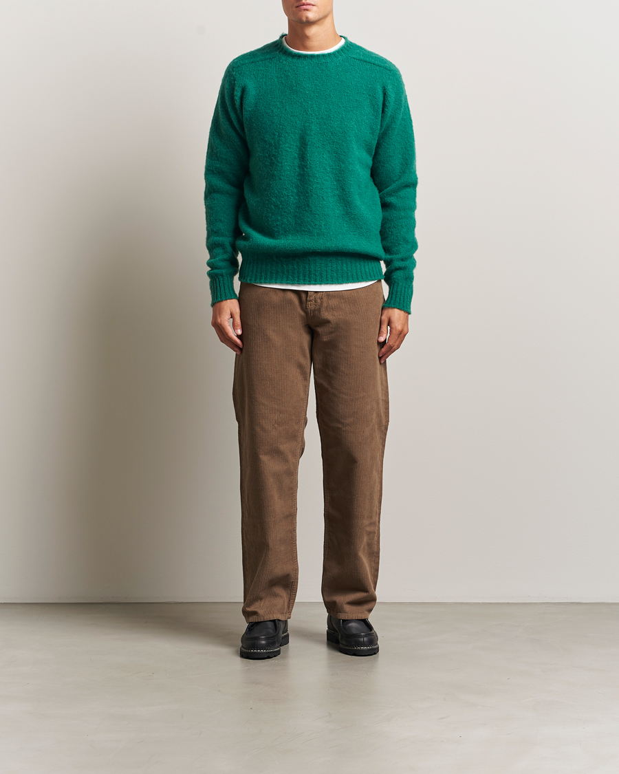 Herr | Tröjor | Howlin' | Shaggy Bear Sweater Dusky Mint