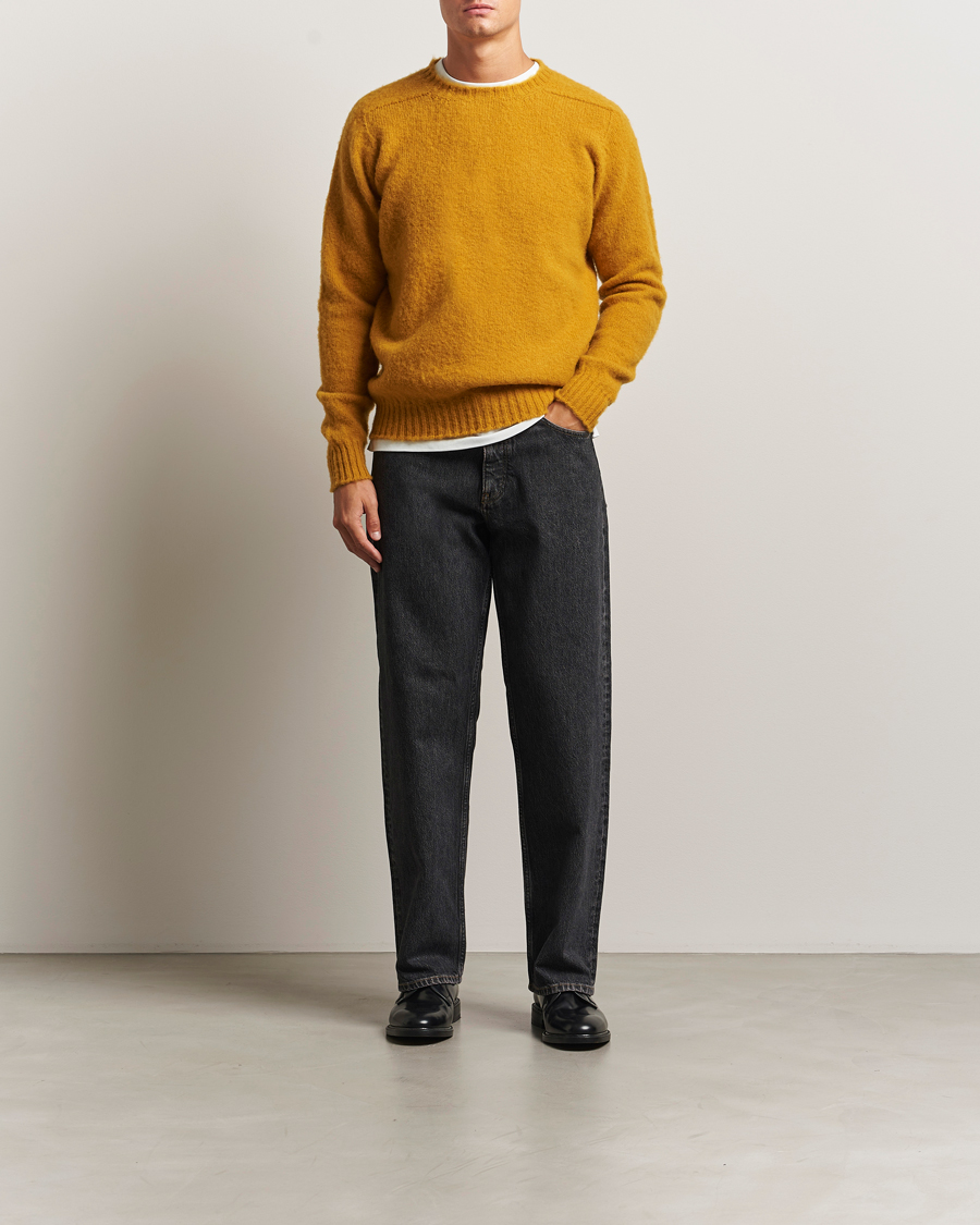 Herr | Tröjor | Howlin' | Shaggy Bear Sweater Harvest Gold