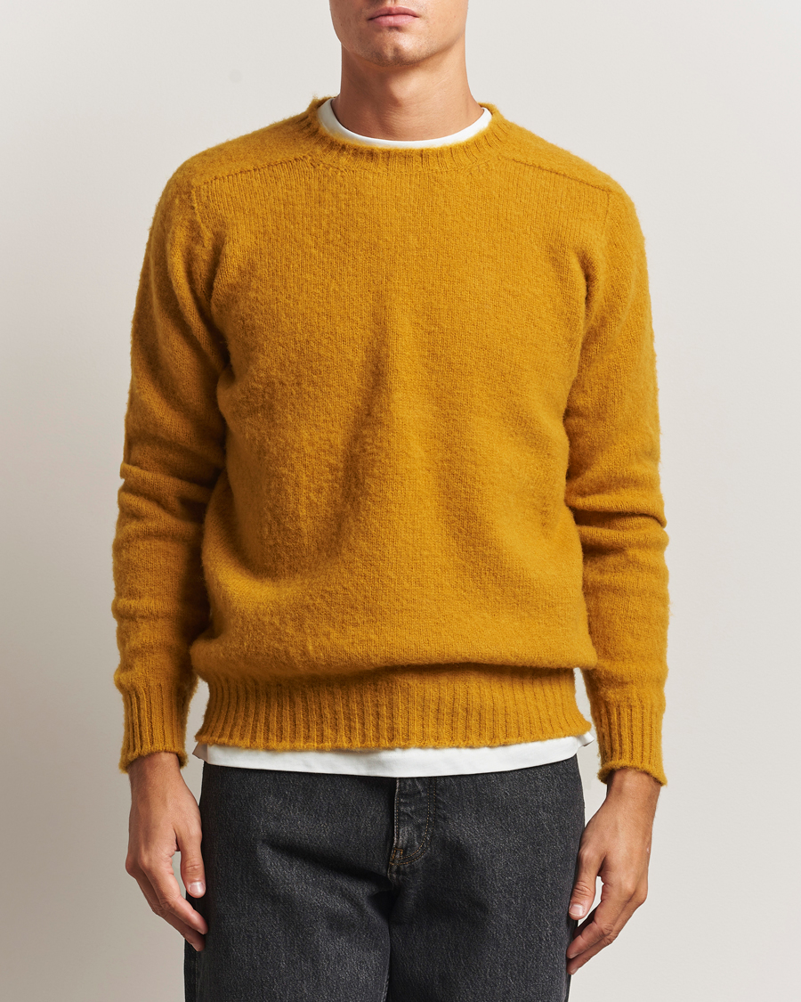 Herr | Tröjor | Howlin' | Shaggy Bear Sweater Harvest Gold
