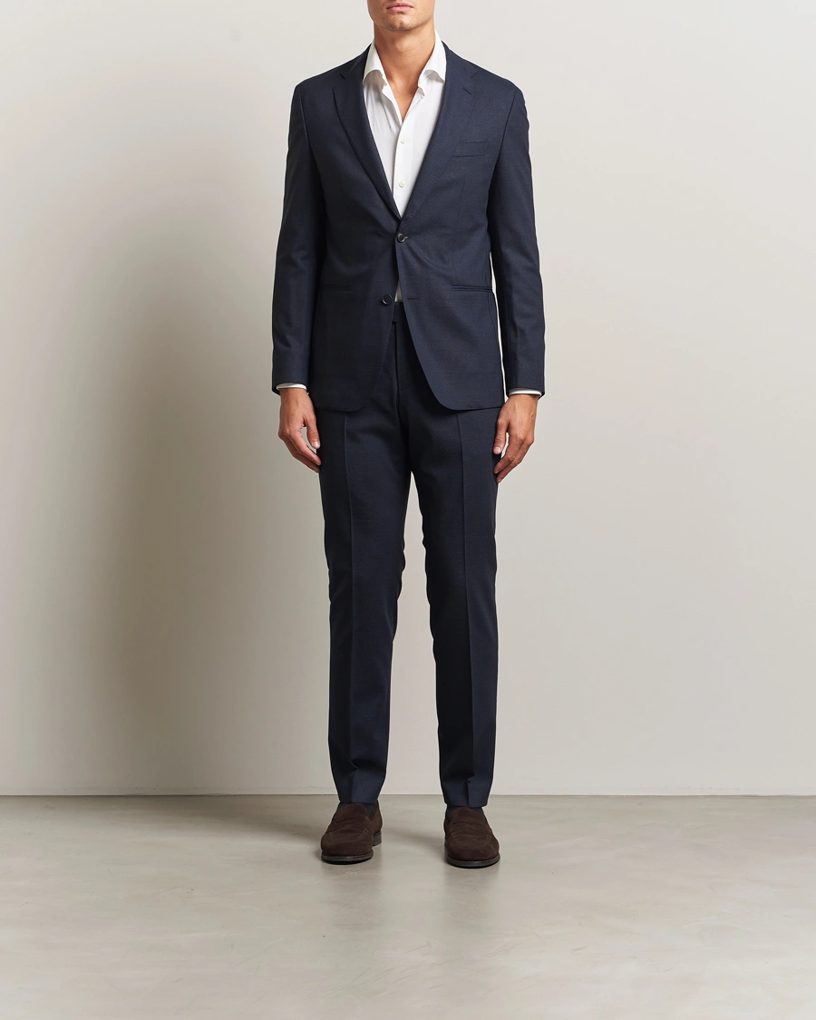 Herr | Kostymer | BOSS BLACK | Huge Wool Suit Dark Blue