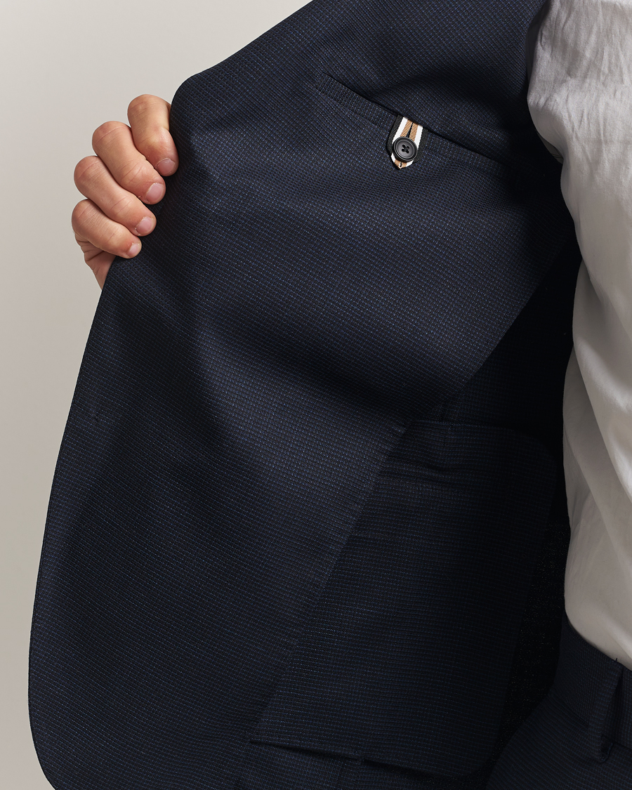 Herr | Kostymer | BOSS BLACK | Huge Wool Suit Dark Blue