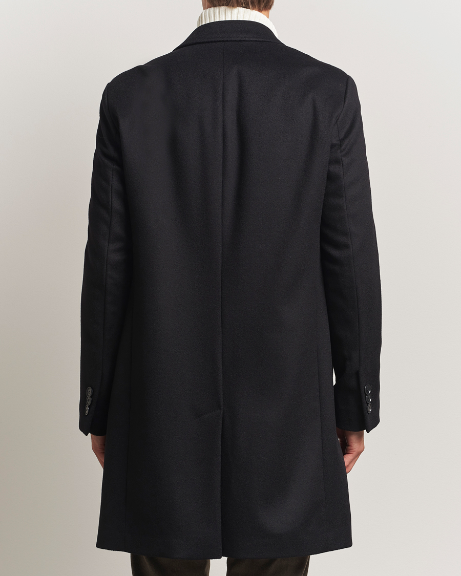 Herr | Jackor | BOSS BLACK | Hyde Wool Coat Black