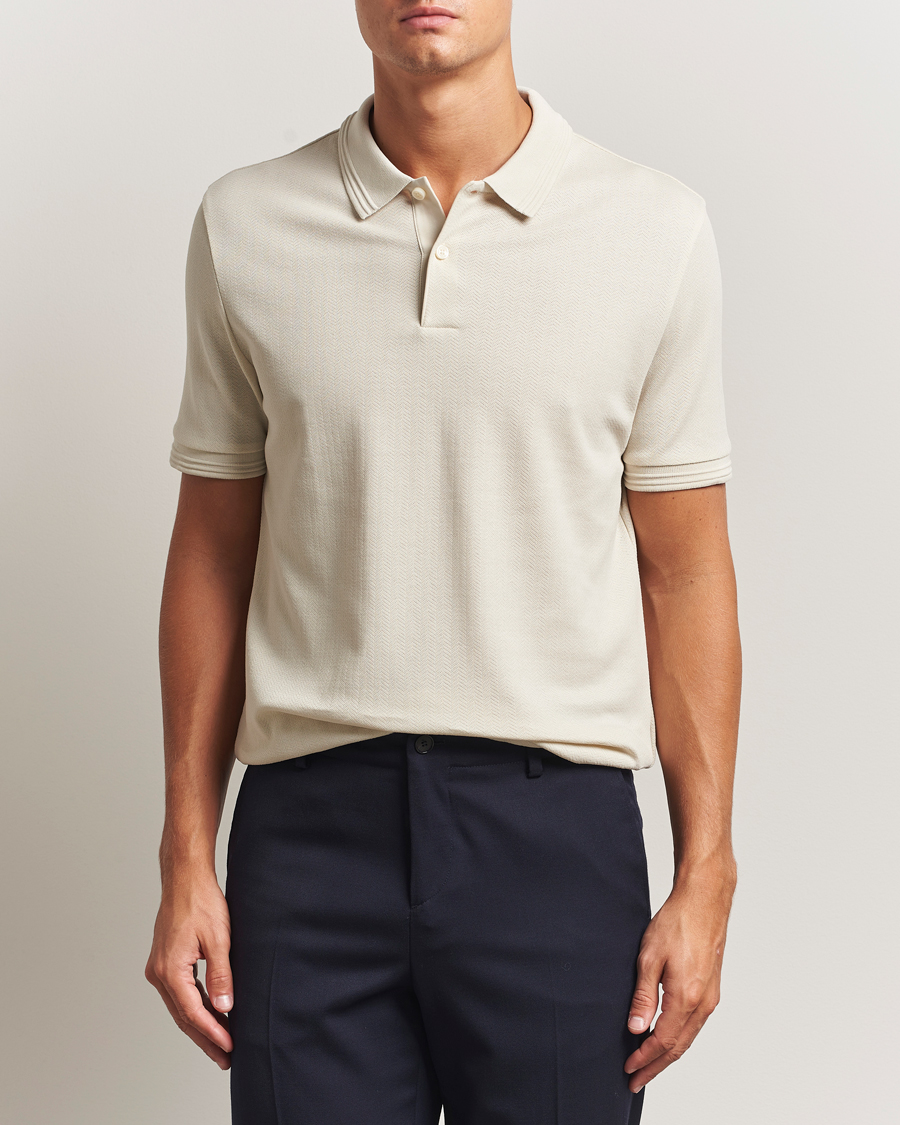 Herr | Pikéer | BOSS BLACK | Parlay Structured Polo Open White