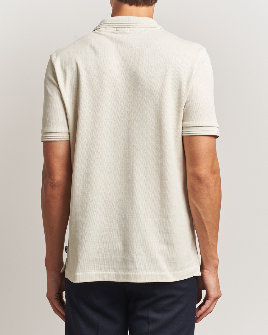 Herr | Pikéer | BOSS BLACK | Parlay Structured Polo Open White