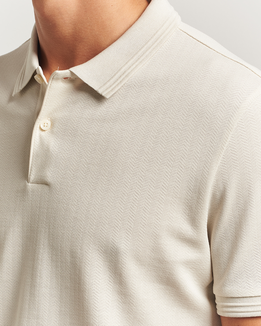 Herr | Pikéer | BOSS BLACK | Parlay Structured Polo Open White