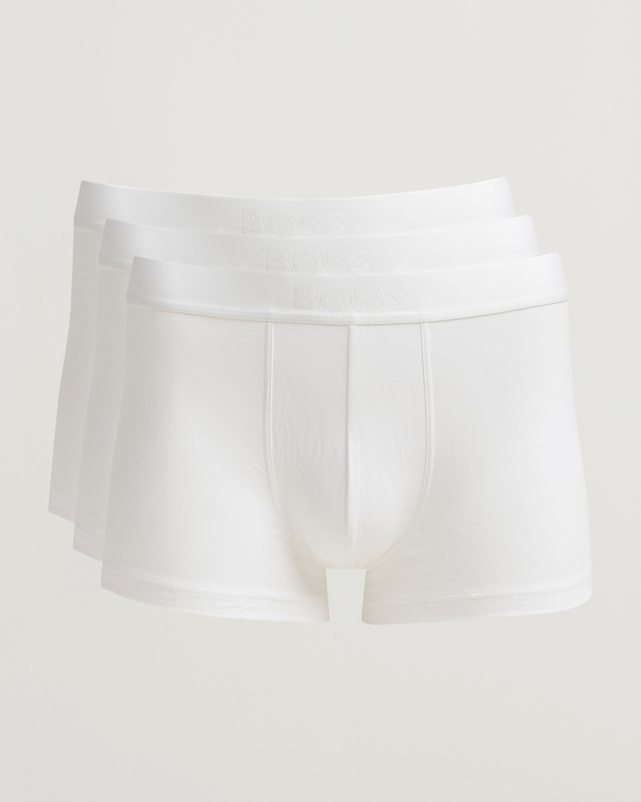 Herr | Underkläder | BOSS BLACK | 3-Pack One Trunk Open White