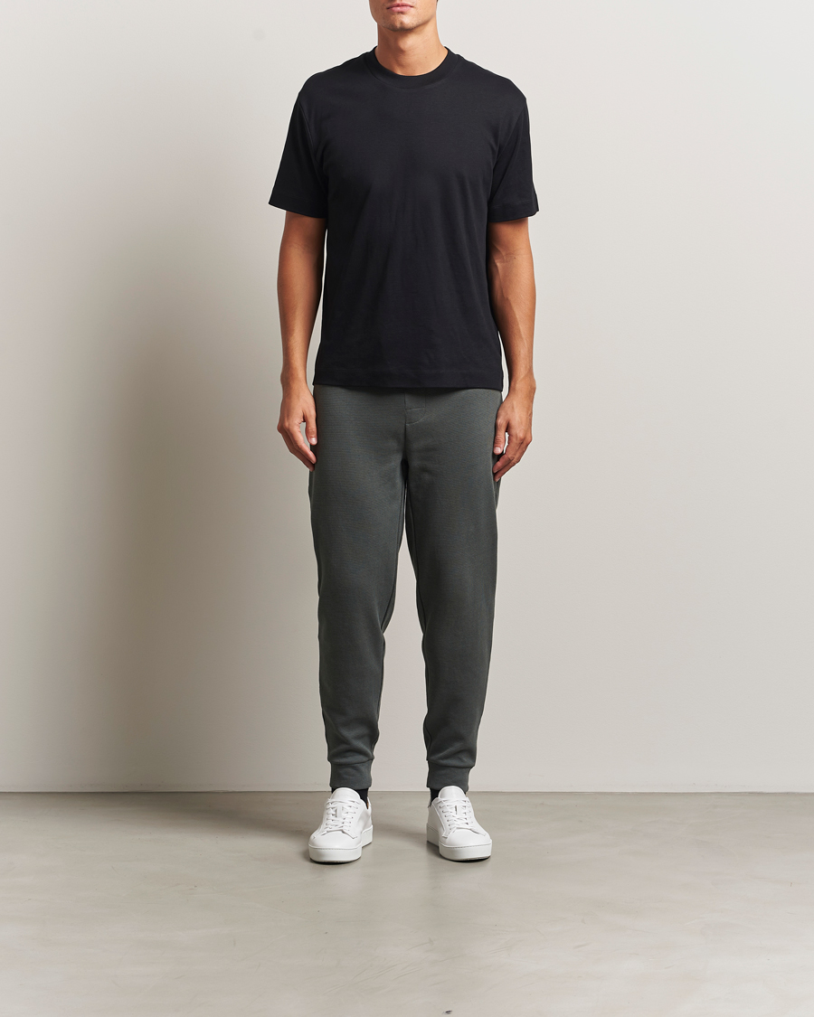 Herr | Pyjamas & Morgonrockar | BOSS BLACK | Waffle Pyjama Pants Open Green