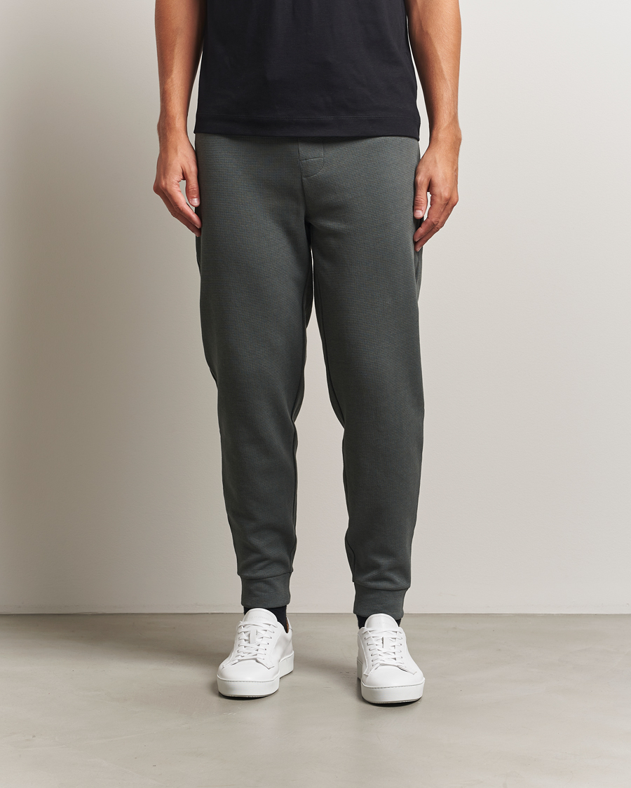 Herr | Pyjamas & Morgonrockar | BOSS BLACK | Waffle Pyjama Pants Open Green