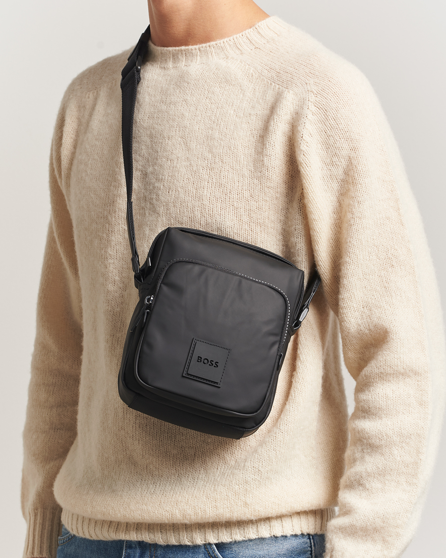 Herr | Väskor | BOSS BLACK | Oryo Pouch Zip Bag Black