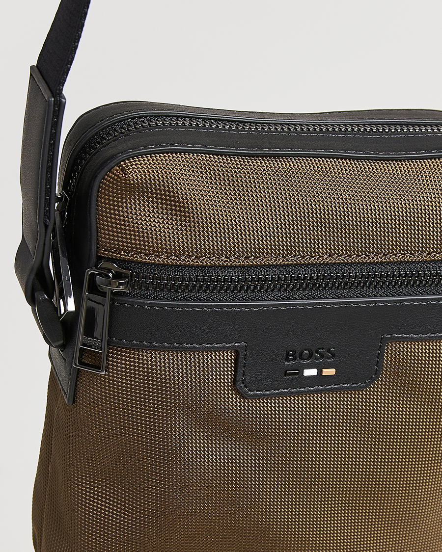 Herr | Väskor | BOSS BLACK | Ray Pouch Zip Bag Open Green