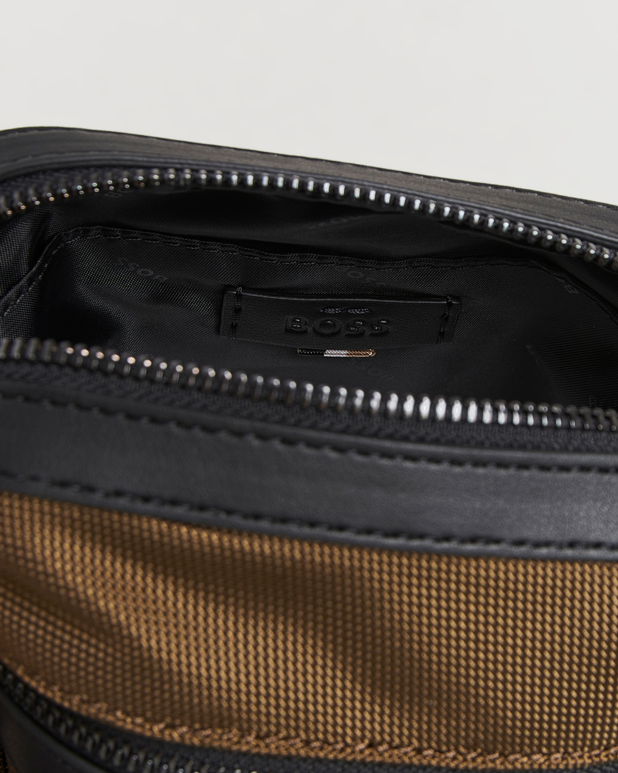 Herr | Väskor | BOSS BLACK | Ray Pouch Zip Bag Open Green