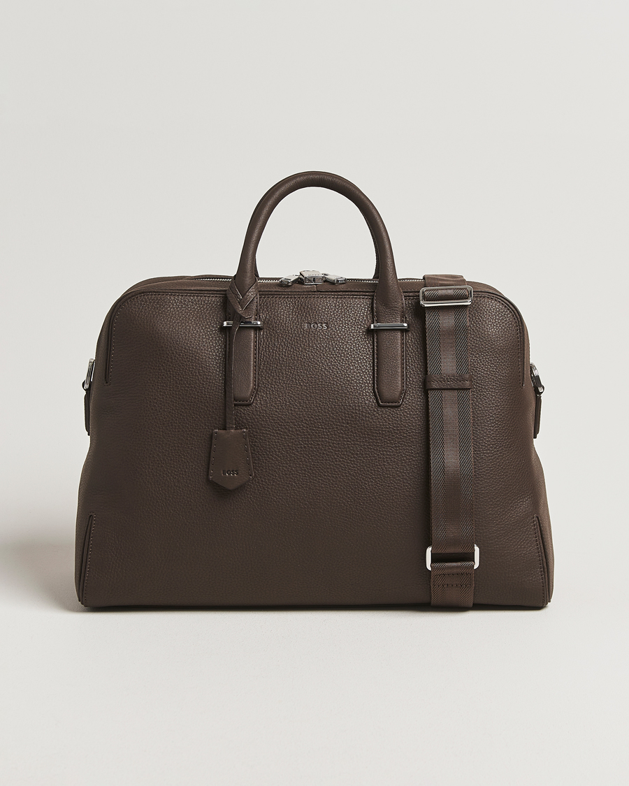 Herr | Väskor | BOSS BLACK | Madison Holdall Dark Brown