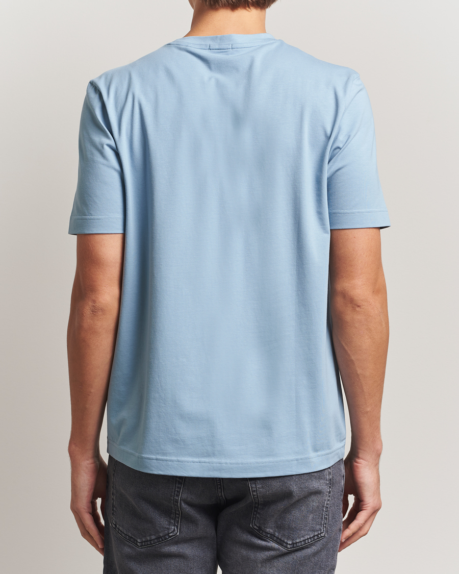 Herr | T-Shirts | BOSS ORANGE | Tchup Logo Crew Neck T-Shirt Light Blue