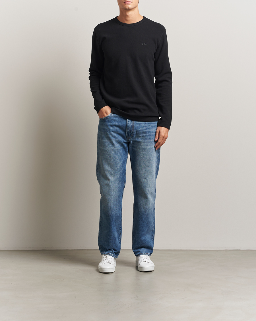 Herr | Tröjor | BOSS ORANGE | Tempesto Sweater Black