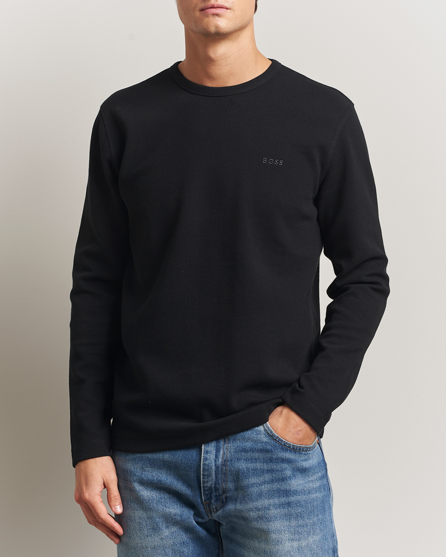 Herr | Tröjor | BOSS ORANGE | Tempesto Sweater Black