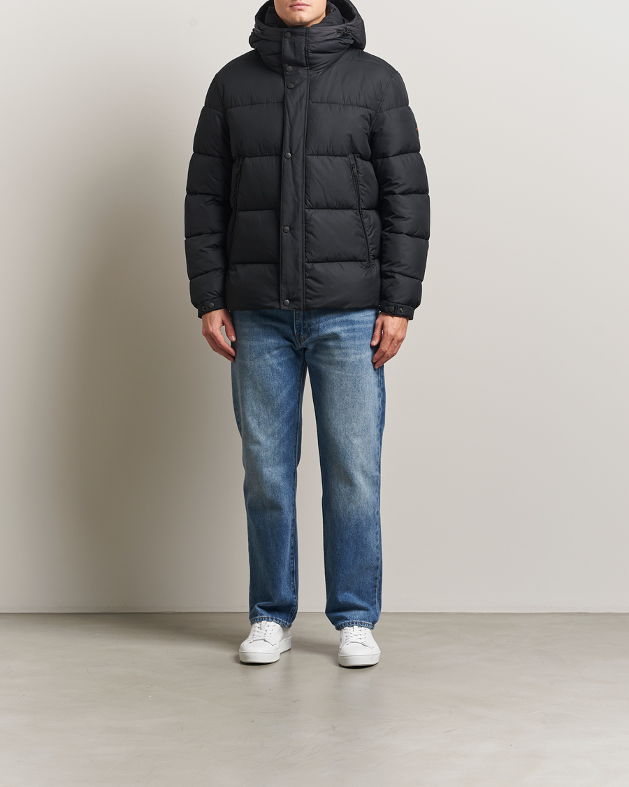 Herr | Jackor | BOSS ORANGE | Omaris Down Hooded Jacket Black