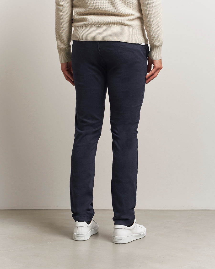 Herr | Byxor | BOSS ORANGE | Cotton Chino Dark Blue