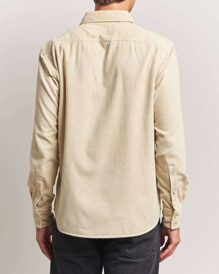 Herr | Skjortor | BOSS ORANGE | Relegant Corduroy Shirt Light Beige