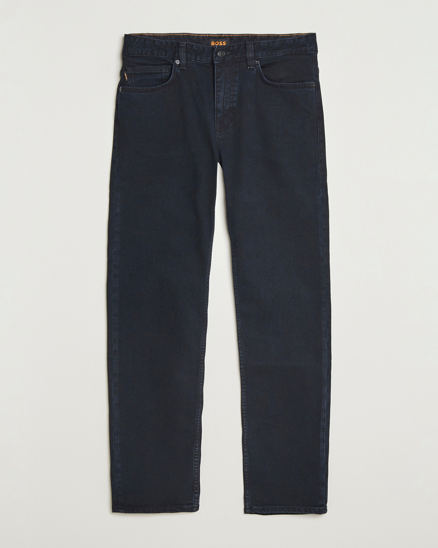 Herr | Byxor | BOSS ORANGE | Delaware Slim Fit Jeans Dark Blue
