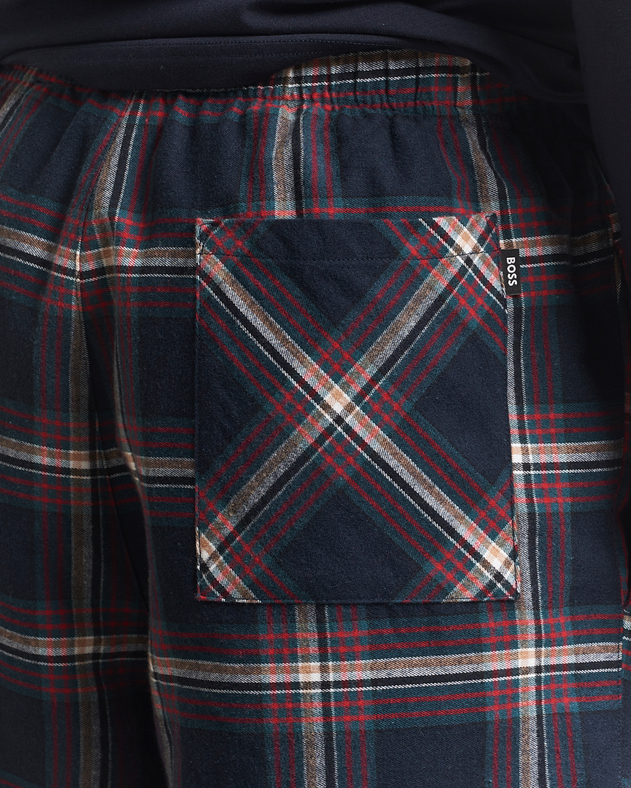 Herr | Pyjamas & Morgonrockar | BOSS BLACK | Long Sleeve Pyjama Set Open Blue