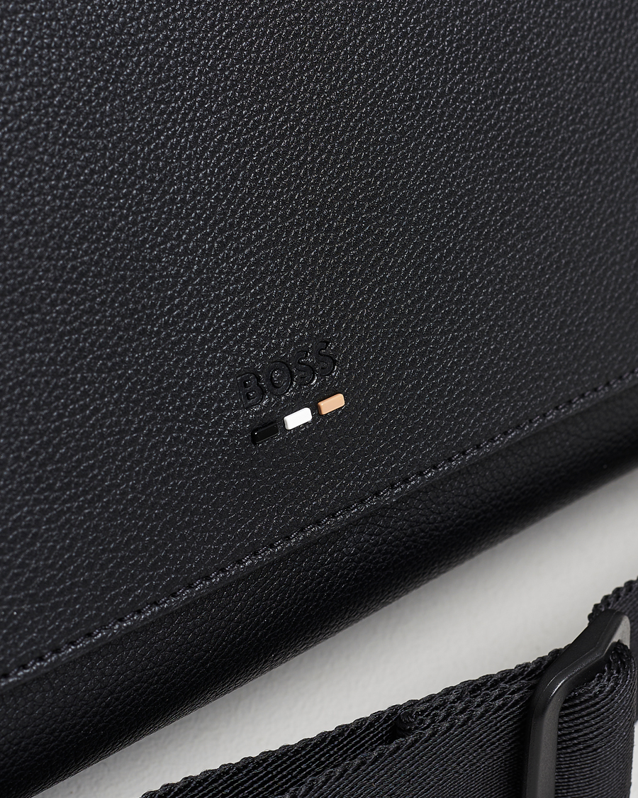 Herr | Väskor | BOSS BLACK | Ray Flap Messenger Bag Black
