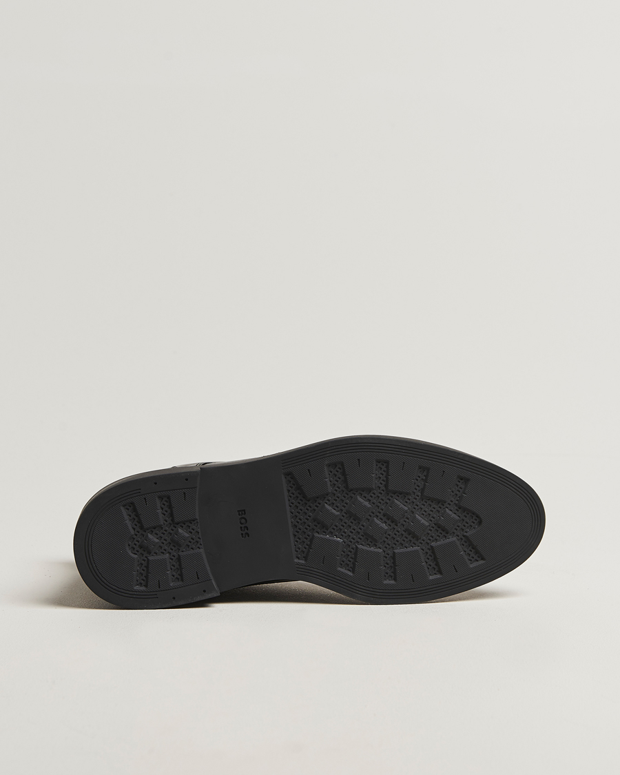 Herr | Kängor | BOSS BLACK | Calev Leather Brogue Boot Black