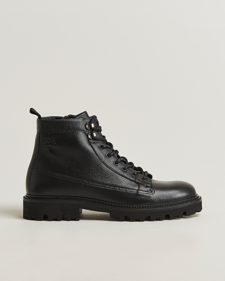 Herr | Kängor | BOSS BLACK | Julyo Leather Boot Black