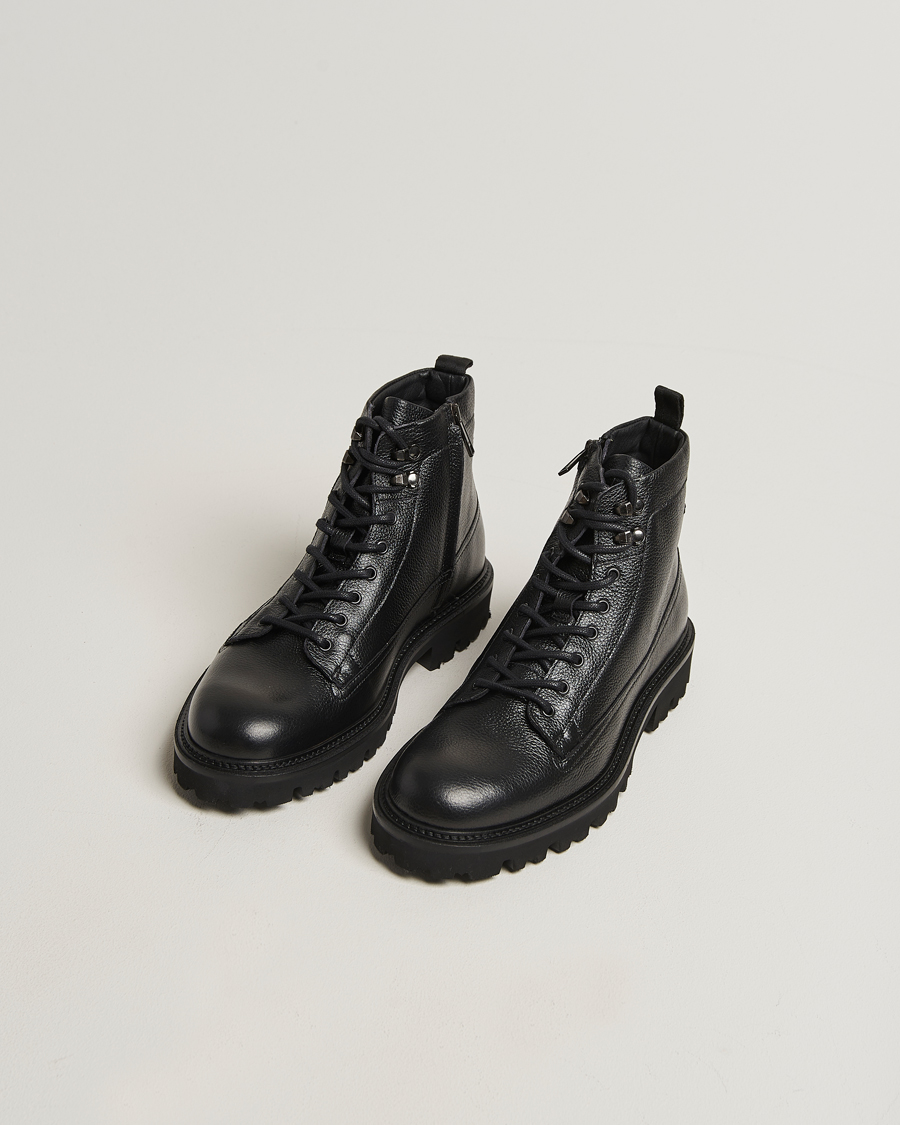 Herr | Kängor | BOSS BLACK | Julyo Leather Boot Black