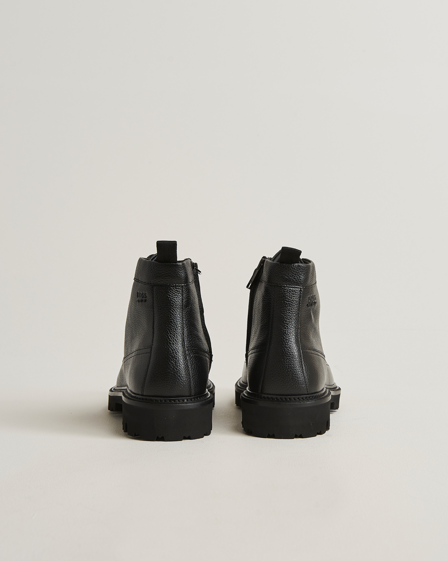 Herr | Kängor | BOSS BLACK | Julyo Leather Boot Black