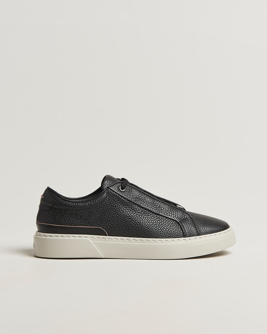 Herr | Sneakers | BOSS CAMEL | Gary Leather Sneaker Black