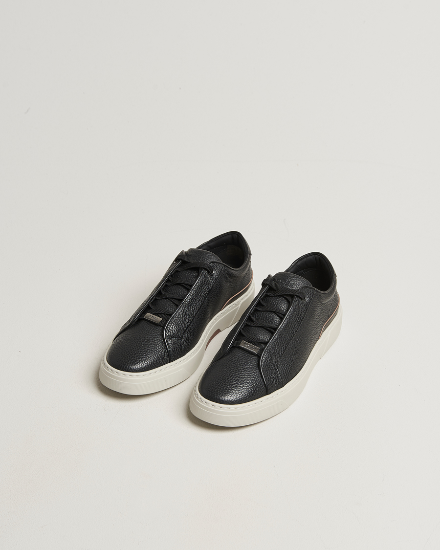 Herr | Sneakers | BOSS CAMEL | Gary Leather Sneaker Black