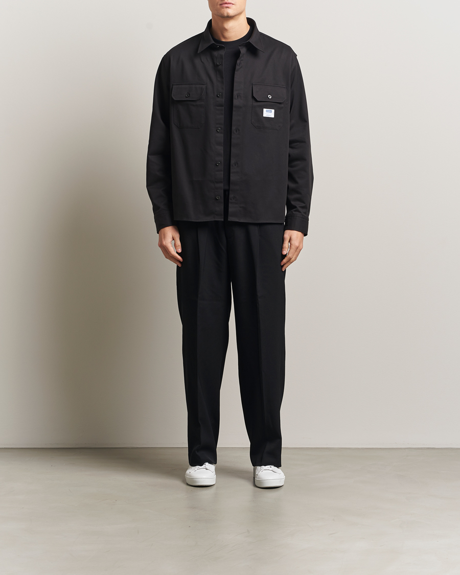 Herr | Skjortor | HUGO | Ekynone Cotton Shirt Black