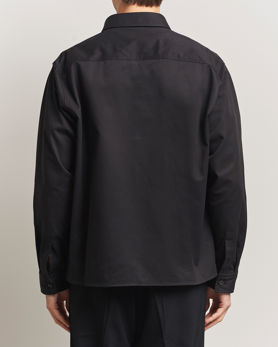 Herr | Skjortor | HUGO | Ekynone Cotton Shirt Black