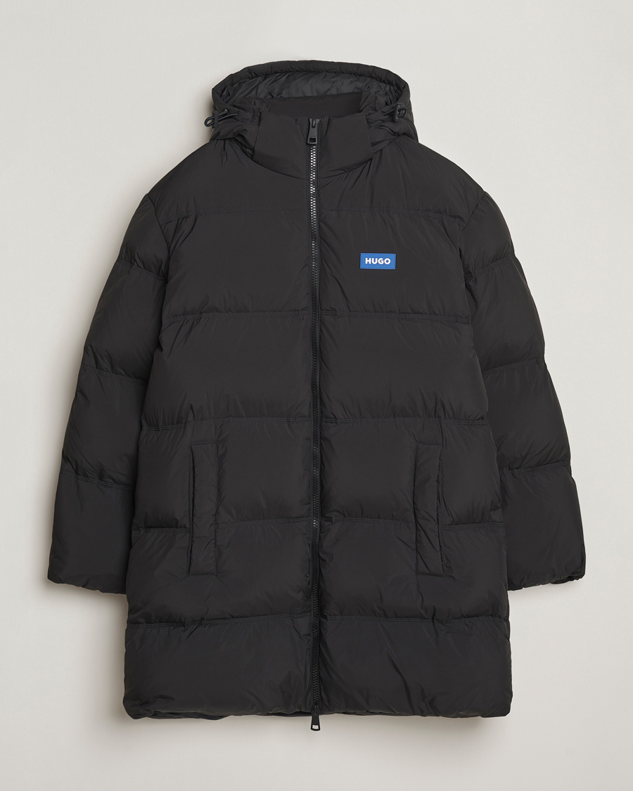 Herr | Jackor | HUGO | Bodi Hooded Puffer Parka Black