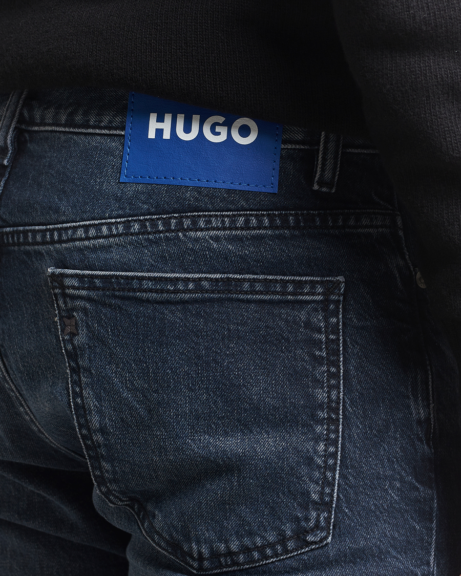 Herr | Jeans | HUGO | Ash Slim Fit Jeans Dark Blue