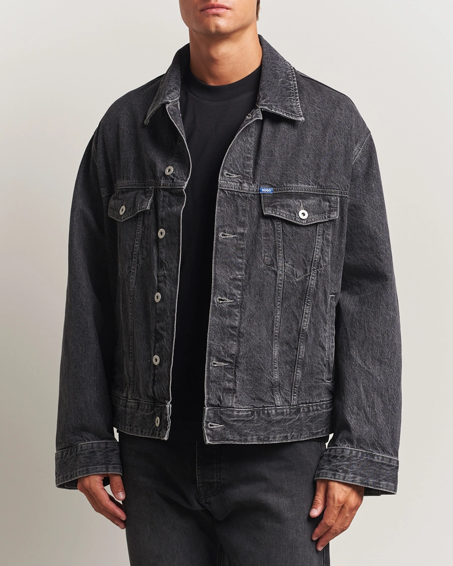 Herr | Jackor | HUGO | Kirkby Denim Jacket Black